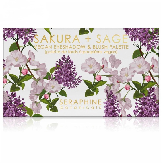 Sakura + Sage - Vegan Eyeshadow & Blush Palette - Picture 1 of 5